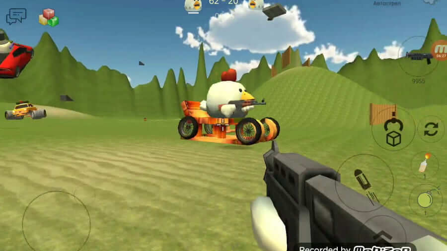 Chickens Gun транспорт