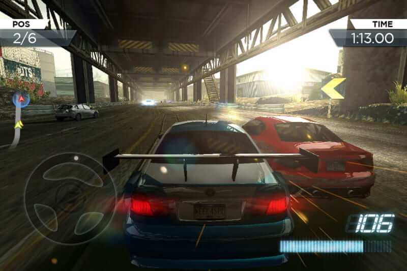 Need For Speed Most Wanted геймплей