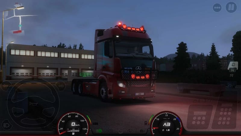 Truckers of Europe 3 геймплей