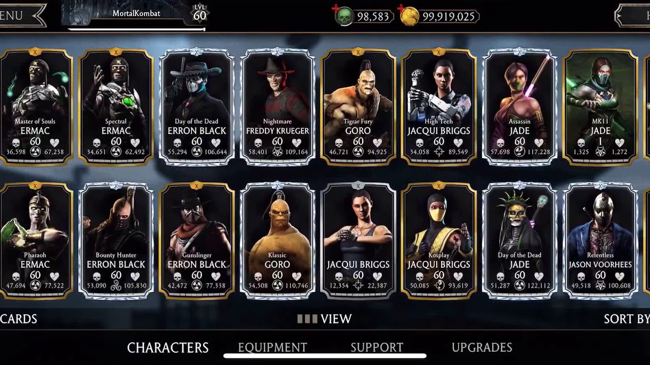 Mortal Kombat 5.3.1 скачать Взлом (Мод Много душ и денег) на Андроид  последняя Версия