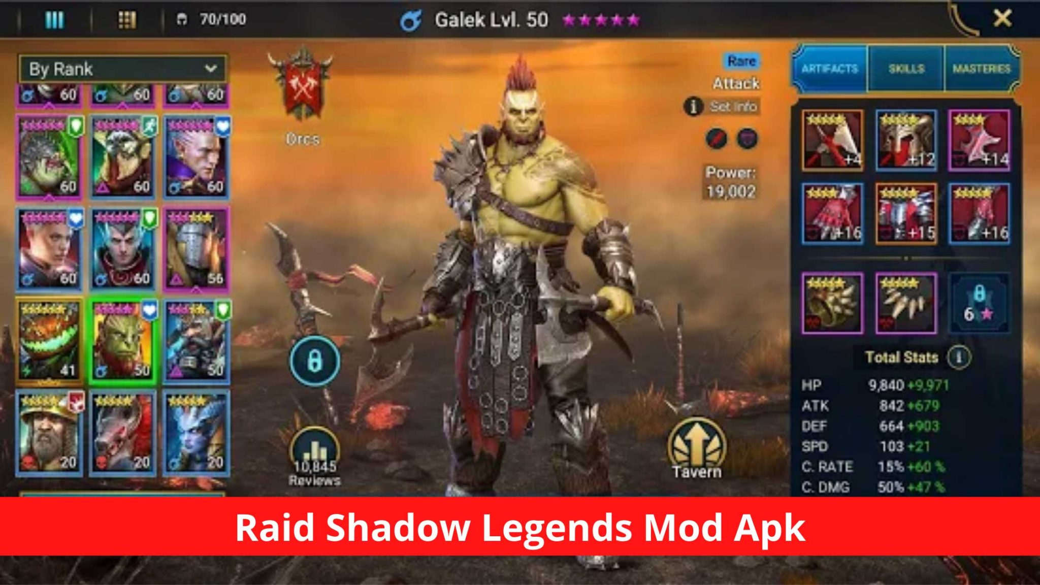 RAID: Shadow Legends скачать Взлом (Мод с чит-меню) на Андроид последняя  версия